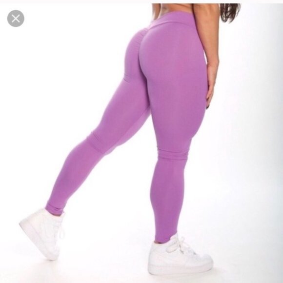 Celestial Bodiez Pants - Celestial Bodiez Lavender/Purple Low-Rise Leggings